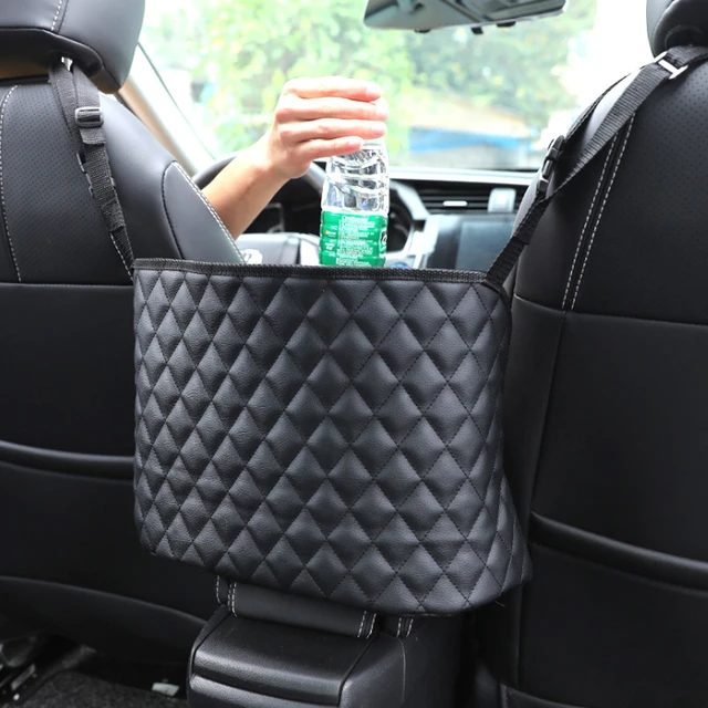 Car Rear Seat Back Hanging Nets Pocket Trunk Bag Organizer Handbag Holder  Auto Stowing Tidying Interior Accessories - AliExpress