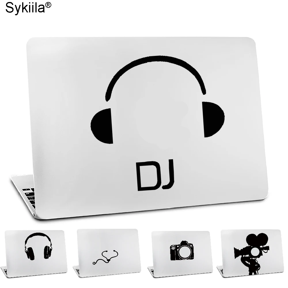 DJ наушники еды стикеры чехол для Macbook кожи Air 11 13 Pro 13 15 17 retina ноутбук винил пародия наклейка