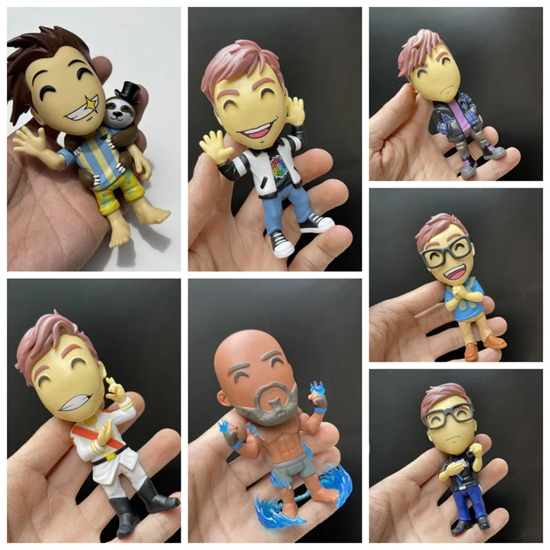 Sanders Lati Thomas Sanders/Roman/Patton/Logan/Demetrious Johnson/#158 Poke Limited Vinyl Figurine Toys