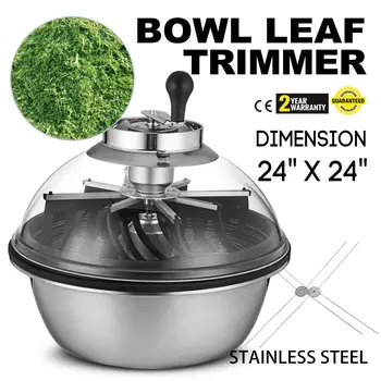 

24 "Bowl Trimmer Harvester Manual Leaf Trimmer Cutter for Hops and Grow