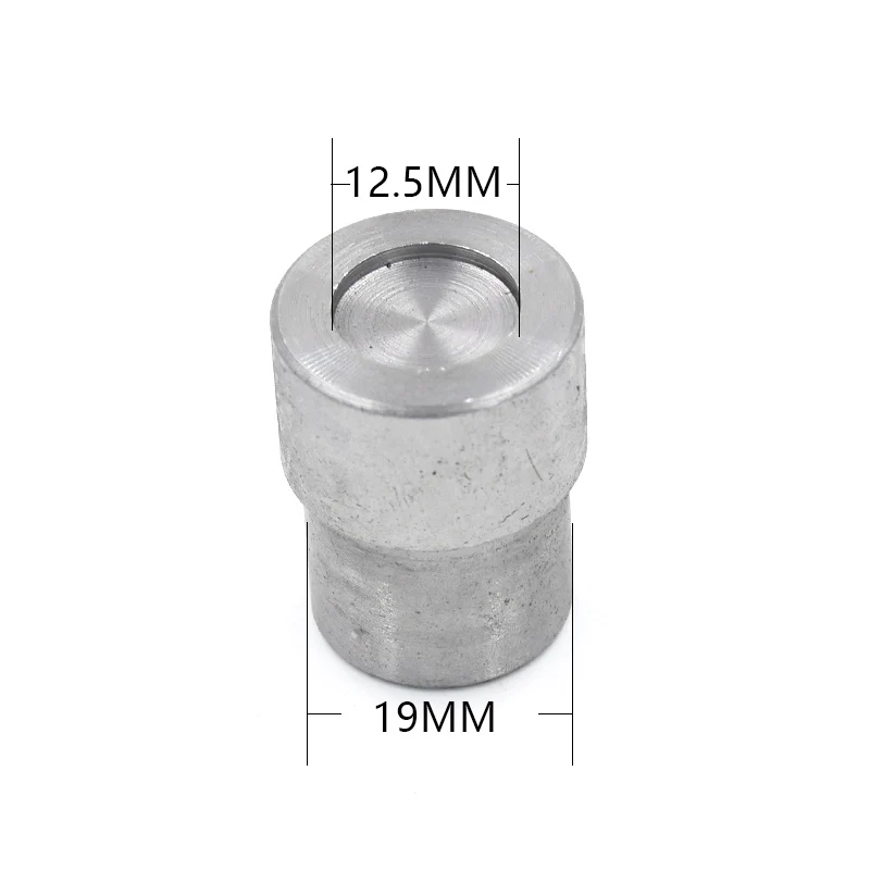 12.5MM 10 мм/12,5 мм/15 мм/17 мм/20 мм защелки формы. Ручное нажатие кнопки машины. Инструмент для установки кнопок. Металлические формы для заклепок - Color: 12.5MM