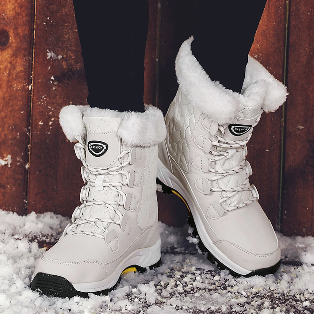 military boots female snow boots winter 