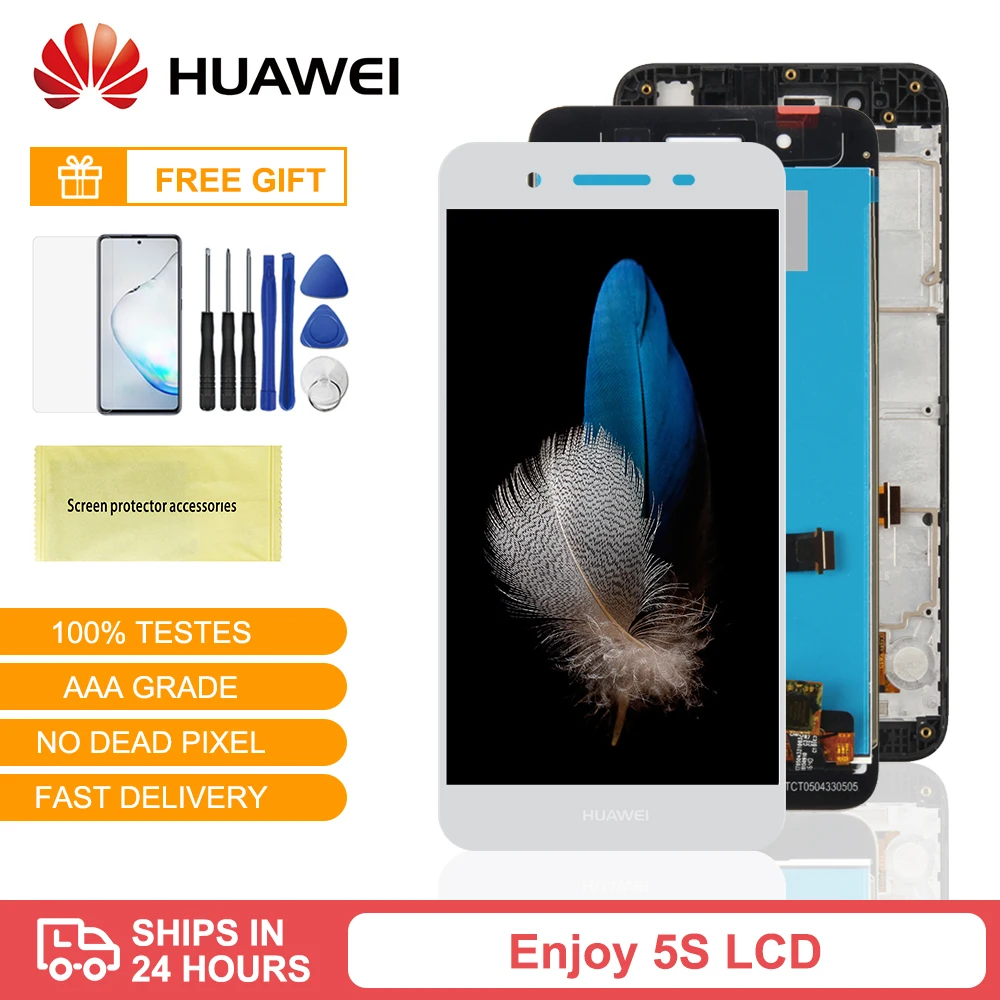 Оригинальный дисплей для Huawei Enjoy 5s GR3 ЖК-дисплей сенсорный экран дигитайзер в