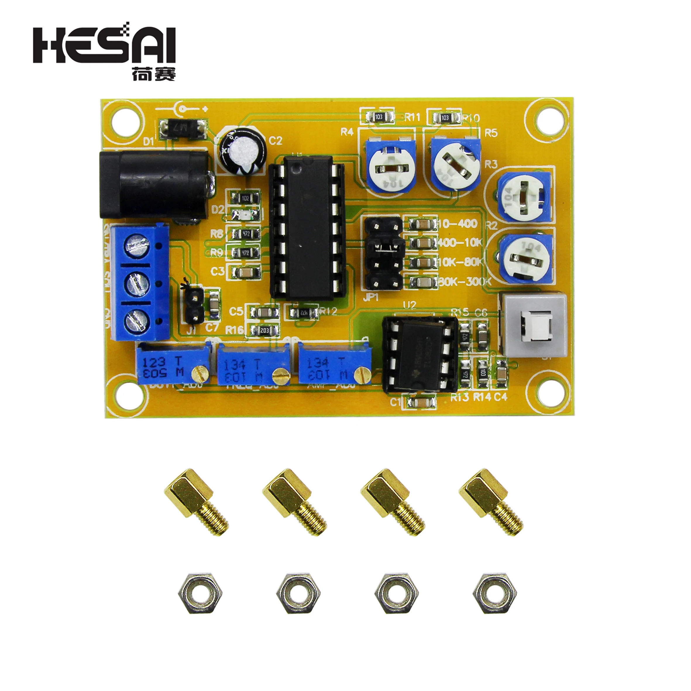 

Smart Electronics ICL8038 Signal Generator Module/Sine/Triangle/Square Wave/8038 Module