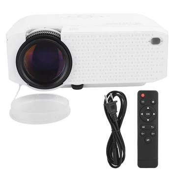 

4k WIFI LCD Projector High-Definition Manual Focusing Built-in Dual Speakers US Plug 100-220V home cinema