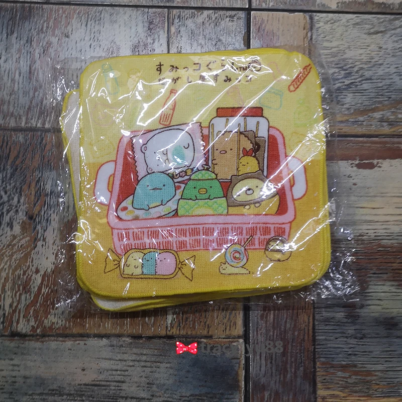 IVYYE, 1 шт., банное полотенце Sumikko gurashi с рисунком аниме, хлопковый платок, мягкое полотенце для лица, мультяшная Мочалка для ребенка