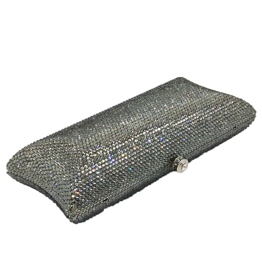 Женский клатч с бриллиантами Boutique De FGG сумка минодьер цвета шампанского