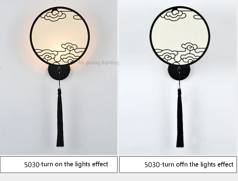 Китайский настенный светильник прикроватный светильник для спальни лампа креативная гостиная фон настенный светильник Ретро отель прохода настенный светильник спальня