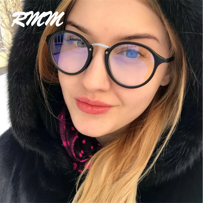 

Anti Blue light glasses frame computer glasses spectacles round transparent Optical Myopia glasses women eyeglasses frame