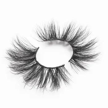 

5D 25mm Mink Lash Vendor 10 Pairs Bulk Eyelash Packaging Box Custom Mink Lashes Wholesale Vendor Mink Eyelashes Bulk