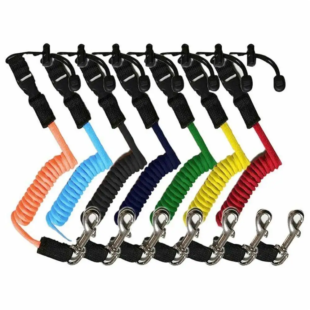 Rowing Boat Elastic Paddle Leash Kayak Accessories Kayak Canoe Safety Fishing Rod Surfboard Surfing Coiled Lanyard Cord Tie Rope|Rowing Boats|   - AliExpress