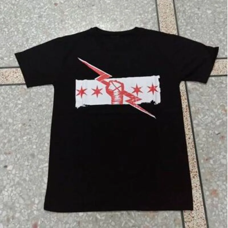 2020 New CM Punk Short Sleeve Wrestling T-shirt The Best Men's Printed T-Shirt Fashion Short-Sleeved European Size S ~ XL | Мужская