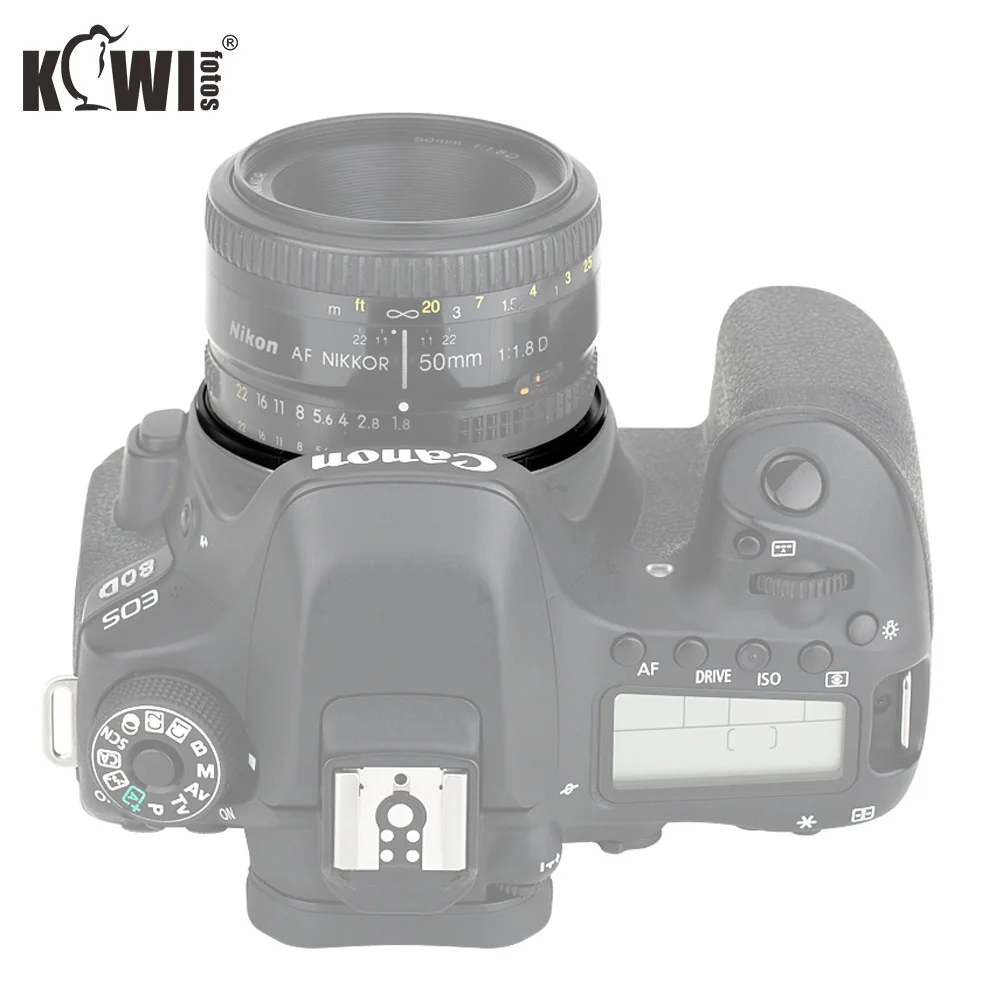 Adaptador de Montagem para Nikon Lentes para a Canon Corpo da Câmera Lente Kiwifotos Monte - Ef-s Montagem Manter Infinito Foco f ef - Image 3