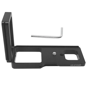 

Promotion--NEWYI L Bracket Vertical Shoot QR L Plate Holder for Fujifilm LB-GFX50R Hand Grip Holder