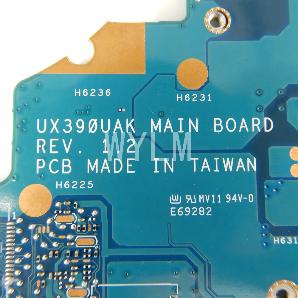  UX390UAK i5-7200 CPU mainboard REV1.2 For ASUS UX390U UX390UA UX390UAK zenbook motherboard 90NB0CZ0