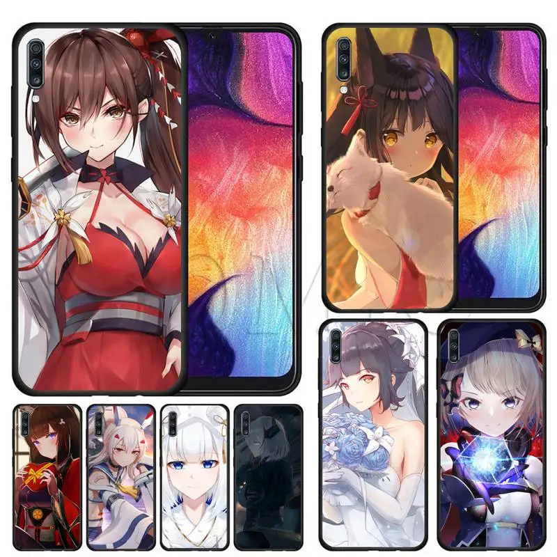 Azur Lane Phone Case For samsung Galaxy J6 J7 J8 prime note 8 9 10 20 lite plus pro ultra Cover | Мобильные телефоны и