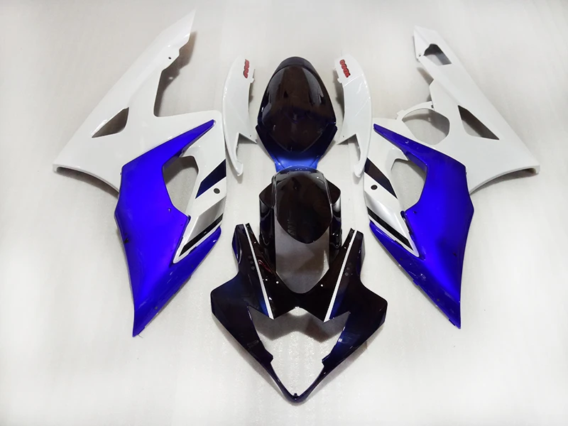 Литье под давлением обтекатель комплект для Suzuki GSXR1000 2005 2006 Белый Синий Черный K5 K6 GSXR1000 05 06 Обтекатели части LK29