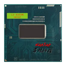 Intel Core i3-4000M i3 4000M SR1HC 2,4 ГГц двухъядерный процессор Quad-нить Процессор процессор 3 м 37W Разъем G3/rPGA946B