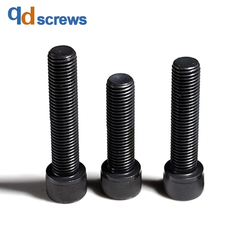 Черный оксид 304 M5M6M8 hexagon socket cap винты с накаткой внутренний шестигранный болт из нержавеющей стали DIN912 GB70.1