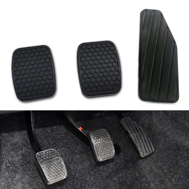 Brake Clutch Accelerator Pedal Rubber Pad Pedal Cover For Suzuki Swift
