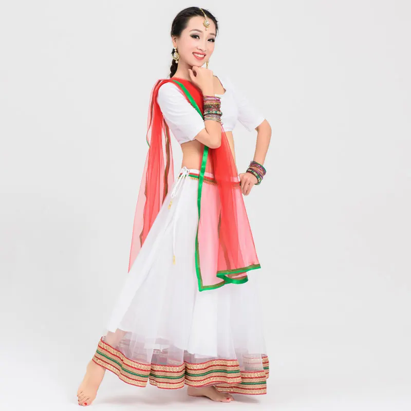 India Pakistan Clothing Bohemian Women's Sari Bollywood Party Wedding Embroidered Sarees Kurties...