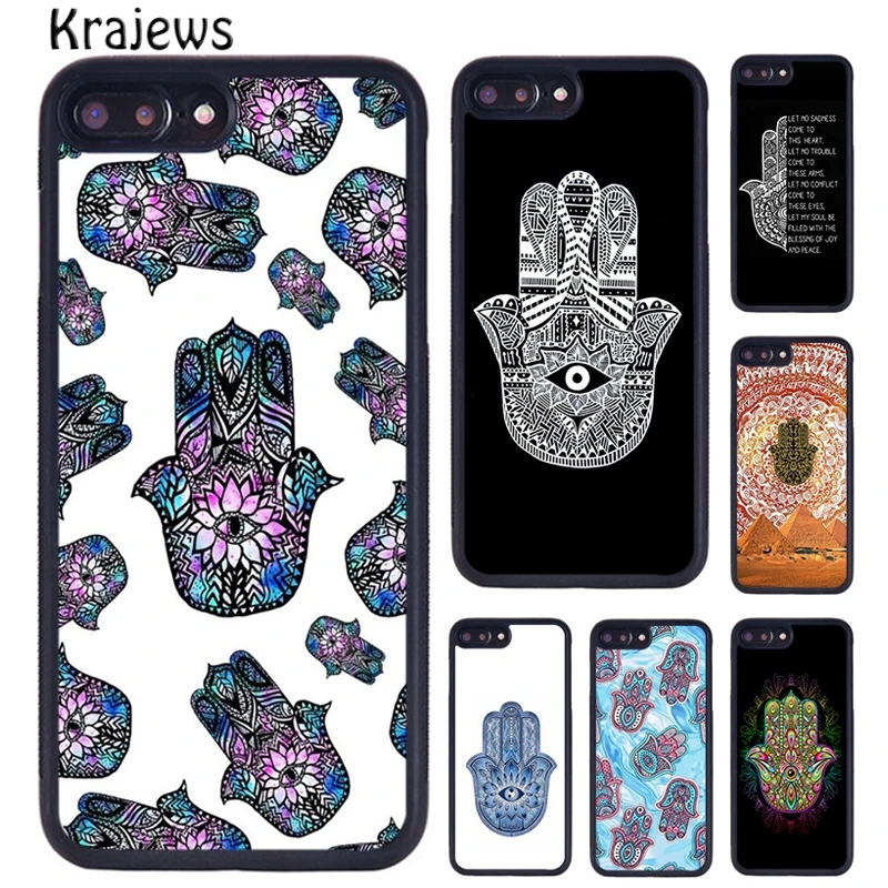Чехол с надписью Рука Фатимы для iPhone 5 6 S 7 8 Plus 11 12 13 Pro X XR XS Max Samsung Galaxy S6 S8 S9 S10 plus |