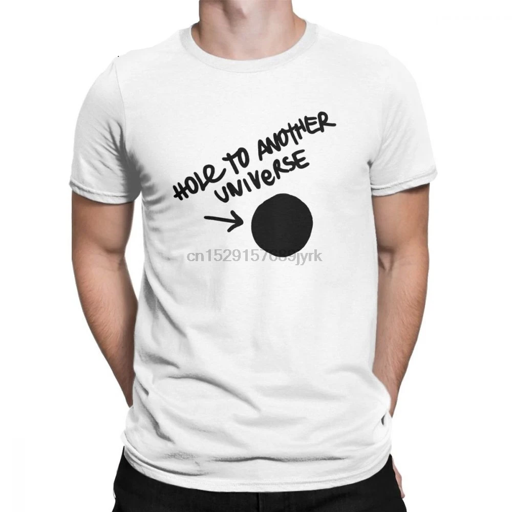 Hole To Another Universe Graffiti Life Is Strange Mens T Shirts Funny Tees Short Sleeve T-Shirt 100% Cotton Summer Tops |