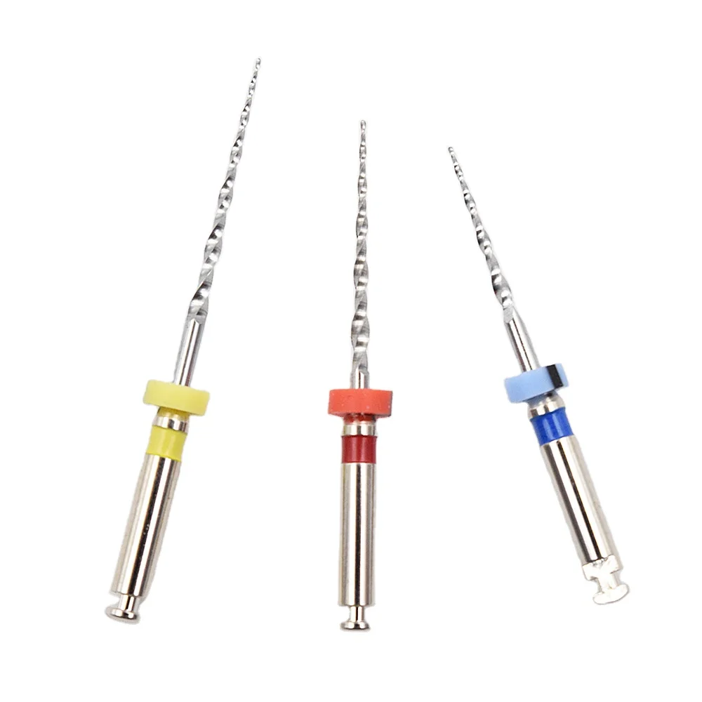 3 PCS/Pack Dental Niti Material Retreatment Files Rotary Files For Root Canal Cleaning Dentistry Endo Instrument endo rotary files dental pulp files