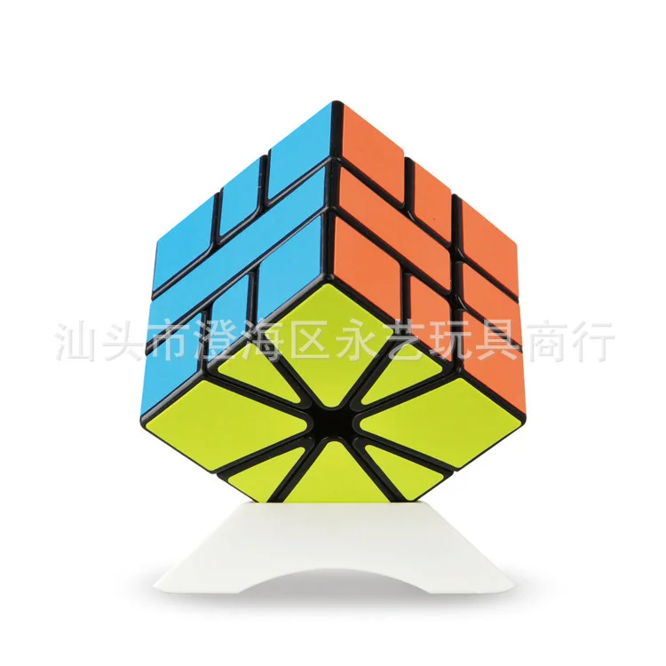 SQ1 Abnormity Cube веерообразная трехслойная клейкая бумага весна тонкая настройка гладкая игра детский интеллект