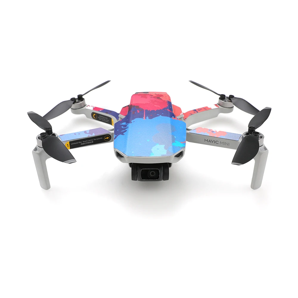Наклейка-пленка для DJI Mavic Mini, красочное граффити, защита для кожи, защита для дрона, корпус, рычаг, пульт дистанционного управления для Mavic, мини-Аксессуары