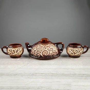

Tea set "Vostok", 3 items: teapot 0.7 l, cups 0.15 l