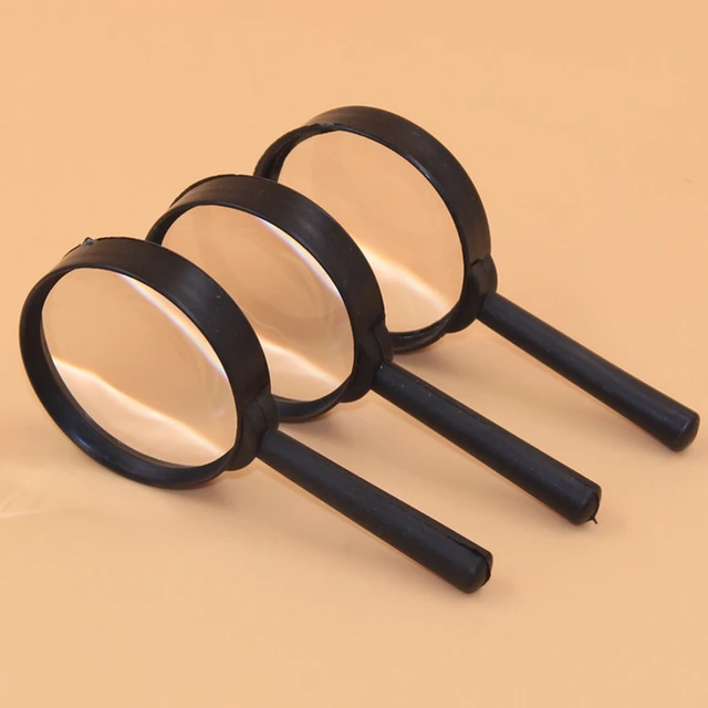 Pull-Out Magnifying Glass Handheld Portable Magnifier with 1 LED Light 4x  Magnifying Tools for Reading Jewelry/Antique Appraisal - AliExpress