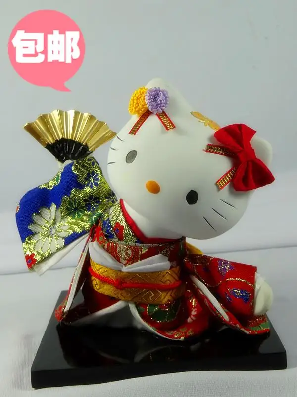 hello kitty geisha doll