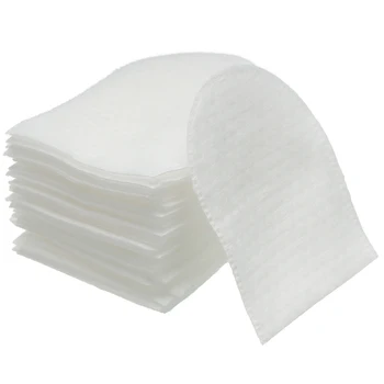 

200pcs U-shaped Makeup Cotton Pad Makeup Facial Pocket Cotton Pads Soft Cosmetic Pad with Storage Box For Makeup Removing Face
