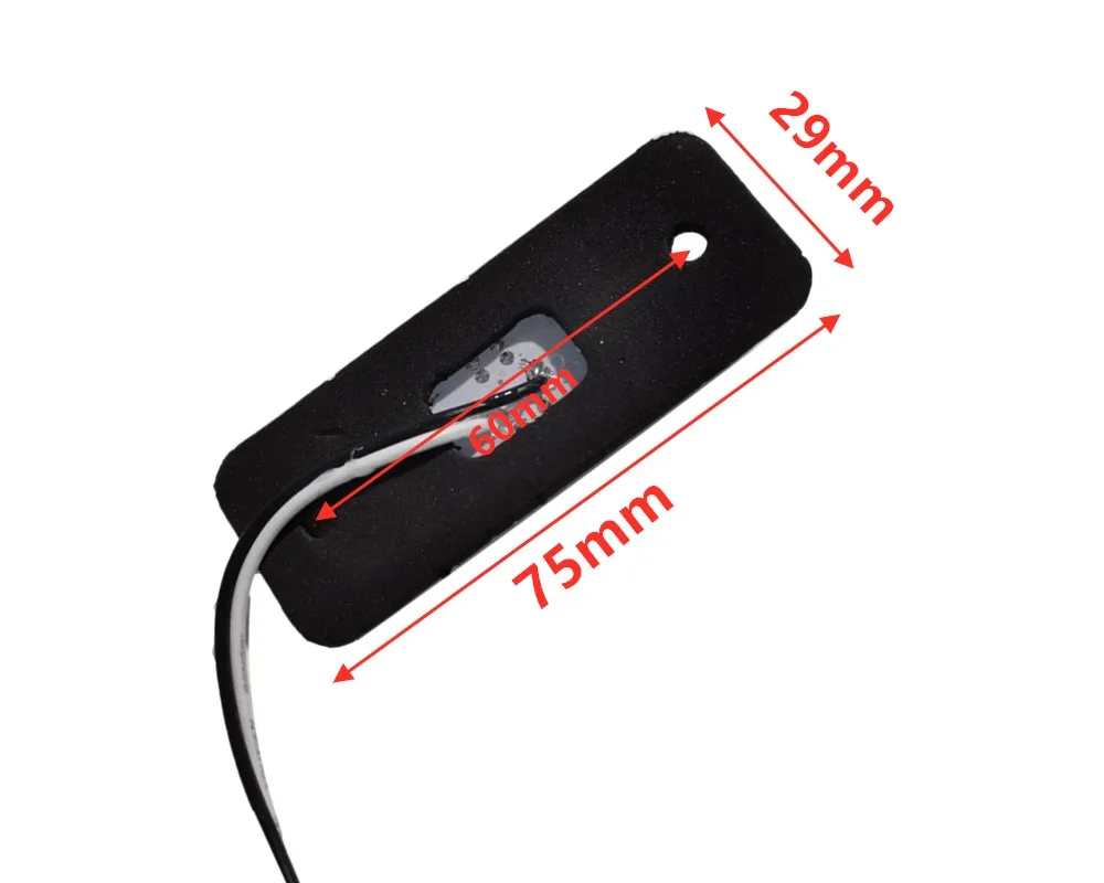 6 X 24V SIDE MARKER LIGHTS INDICATOR LED AMBER RED WHITE TRUCK TRAILER CHASSIS E