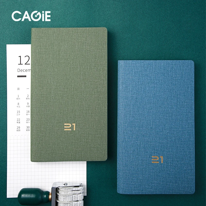 

A6 Pocket Notebook Agenda 2021 Diary Planner Organzier Weekly Monthly Sketchbook Journal Kawaii Note Book Office School Supplies