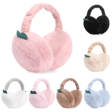 Feminino quente bonito confortável esqui earflap aquecedores de orelha dobrável earmuffs anti pára brisa