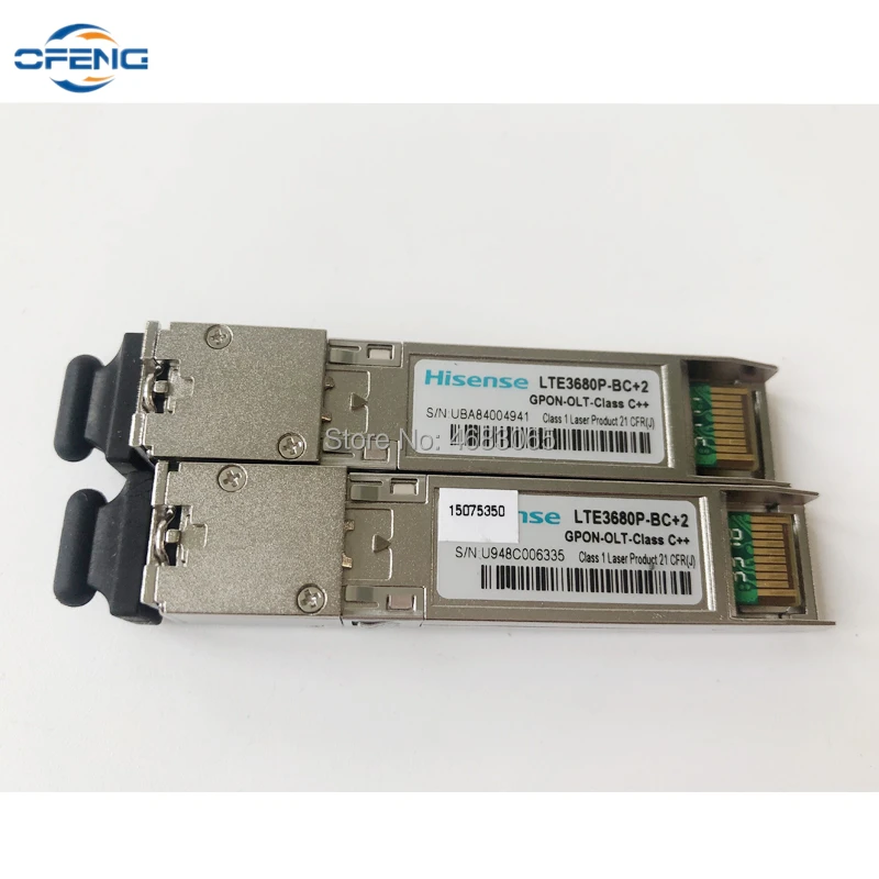 Free Shipping Original Hisense LTE3680P BC+2 GPON OLT Class C++ SFP