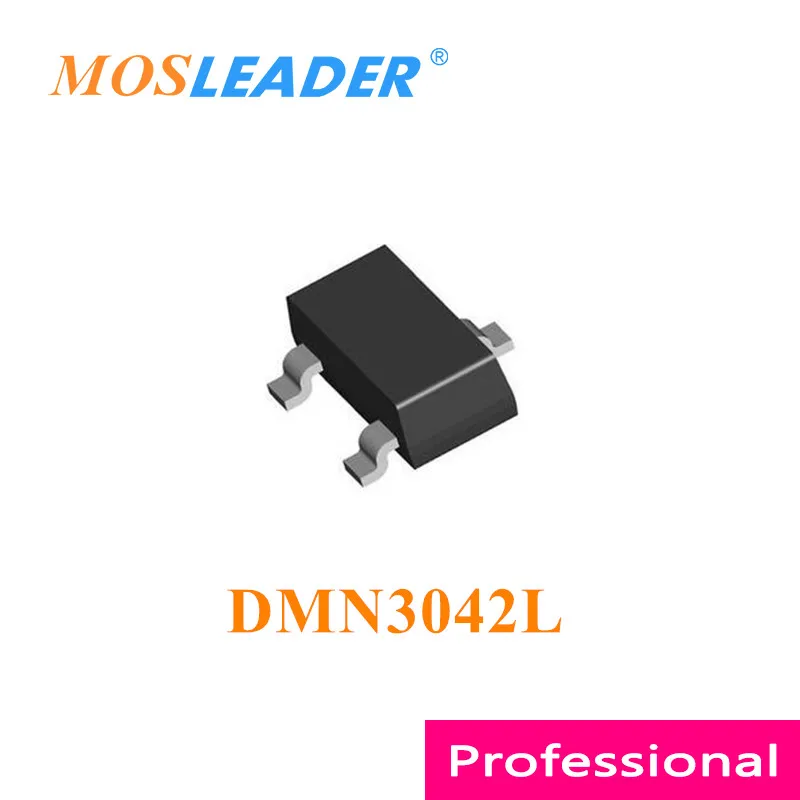 

Mosleader SOT23 DMN3042L 3000PCS DMN3042 DMN3042L-7 20V 30V 5.8A N-Channel, сделано в Китае, высокое качество