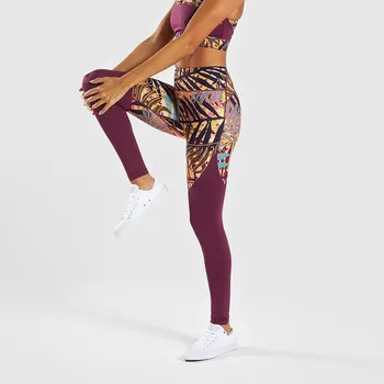 

Hot Sales Women Legging Gradient Printing Leggins Slim High Elasticity Legins Fitness Leggings Female Pants