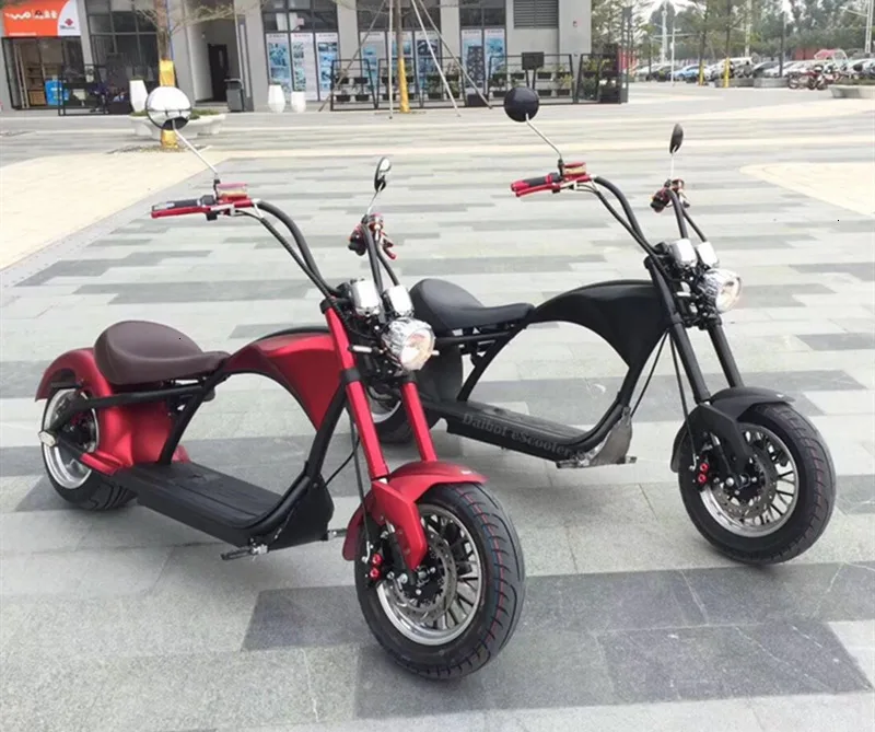 Electric Motorcycle Scooter 2 Wheels Electric Scooters 60V 2000W 20A Removable Battery Citycoco Electric Scooter (4)