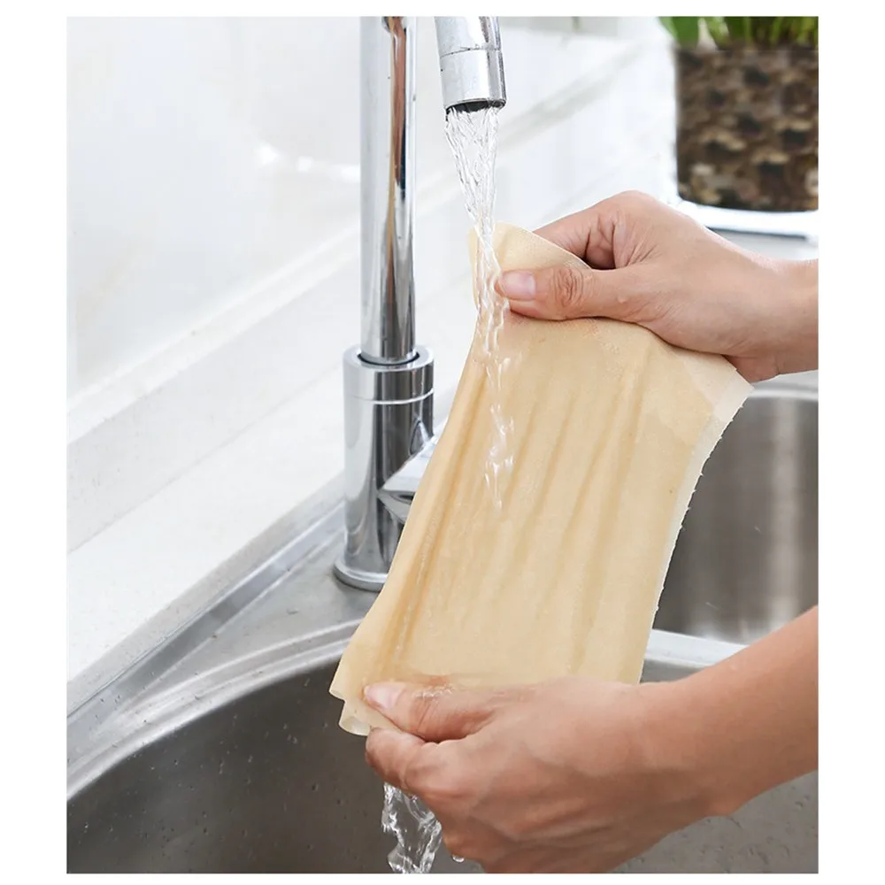 50pcs/Roll Non-Woven Fabric Cleaning Cloth Eco-Friendly Kitchen Car Rag Multi-Purpose Cutter Disposable Dishcl For Home