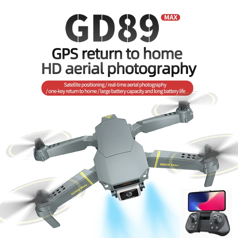 Глобальный Дрон GPS RC 4K HD камера Квадрокоптер WIFI FPV вертолет 6K Дроны с камерой 4k VS E58