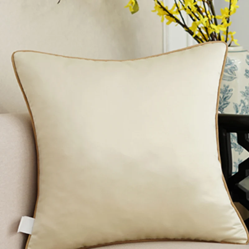 traditional Chinese embroidery pillowcase silk pillow cover cushions for home decor