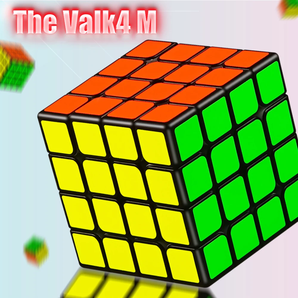 Магнитный куб Valk4M Valk4 M 4x4 Скорость Магическая скорость 4x4x4 Сильный Магнит Qiyi Valk 4