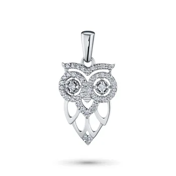 

Pendant made of white gold with diamonds e0901pd04201460