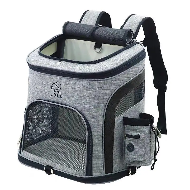 

Dog Bag Breathable Dog Backpack Large Capacity Cat Carrying Bag Portable Outdoor Travel Pet Carrier L