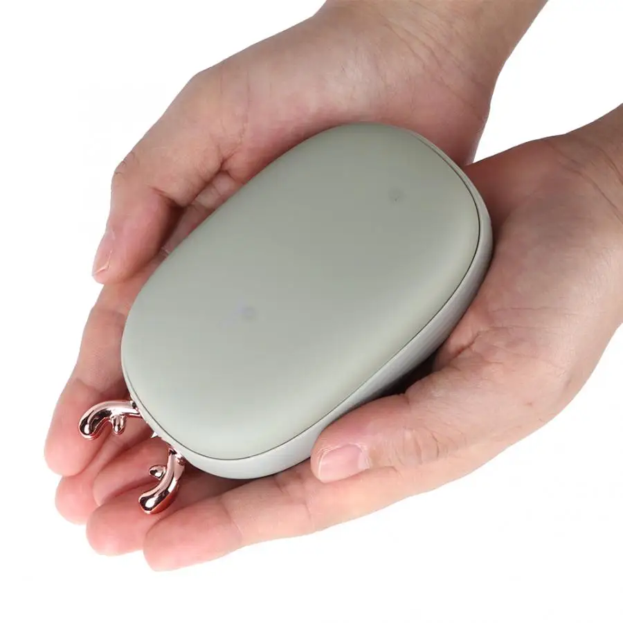 2 в 1 Мини Портативный usb зарядка двусторонний термостатический грелка для рук Мобильный Внешний аккумулятор verwaring Calefactor