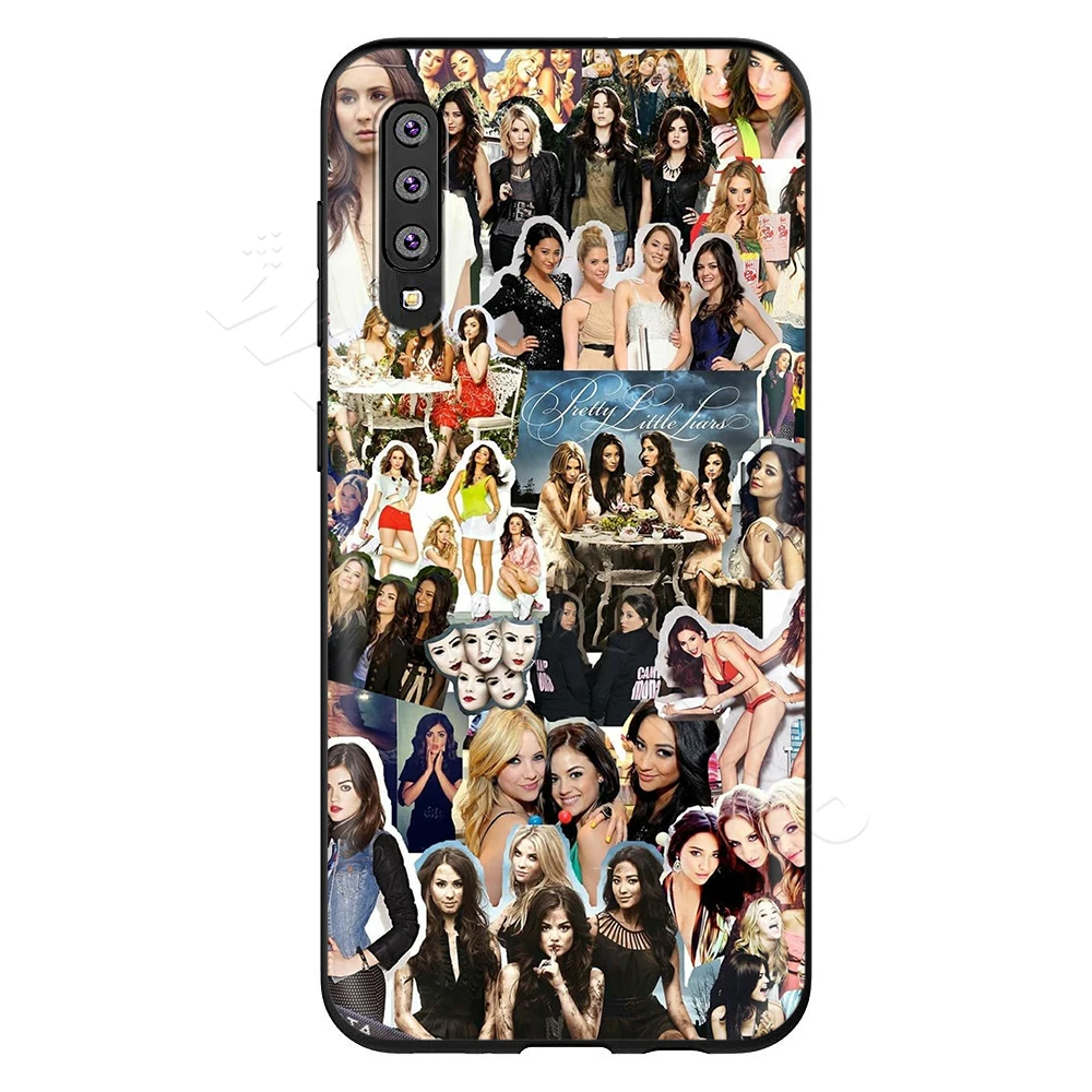 10 Webbedepp надписью Pretty Little Liars и PLL чехол для samsung Galaxy S7 S8 S9 S10 Edge Plus Note 10 8 9 A10 A20 A30 A40 A50 A60 A70 - Цвет: 10