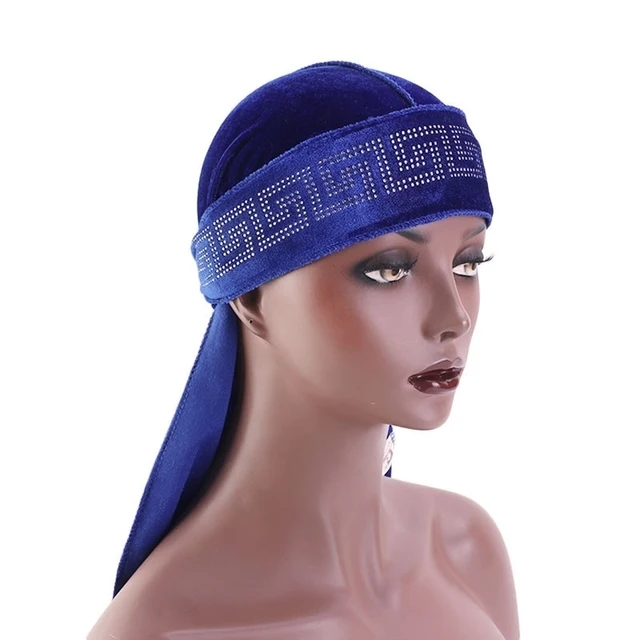 Bandana Touca Durag Waves Várias Cores Protege Cabelo em Promoção na  Americanas